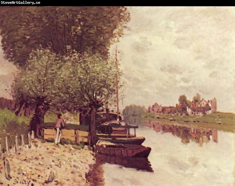 Alfred Sisley The Seine at Bougival